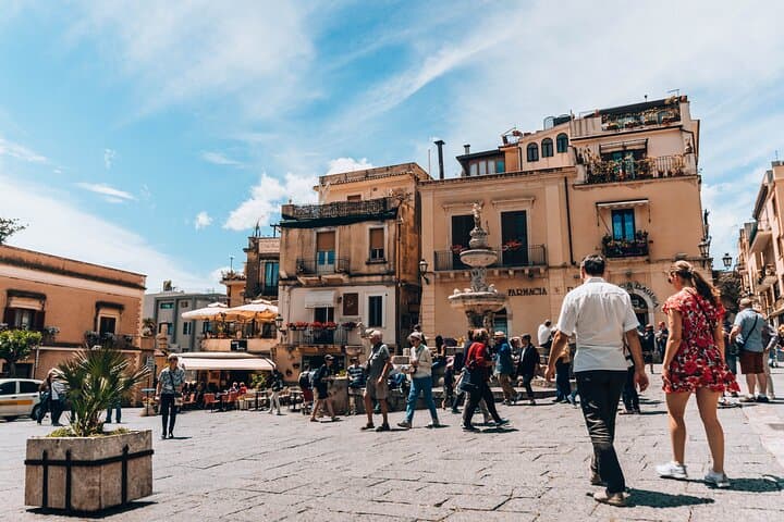 The Godfather and Taormina Tour from Messina