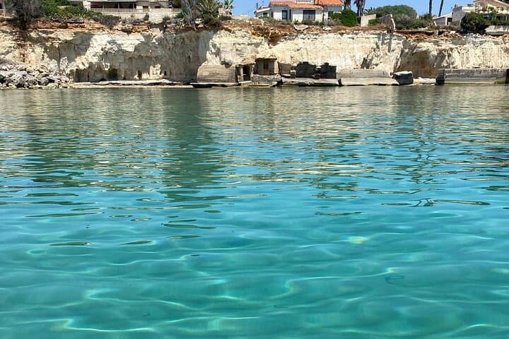 Boat tour from Avola to Portopalo with a stop in Marzamemi