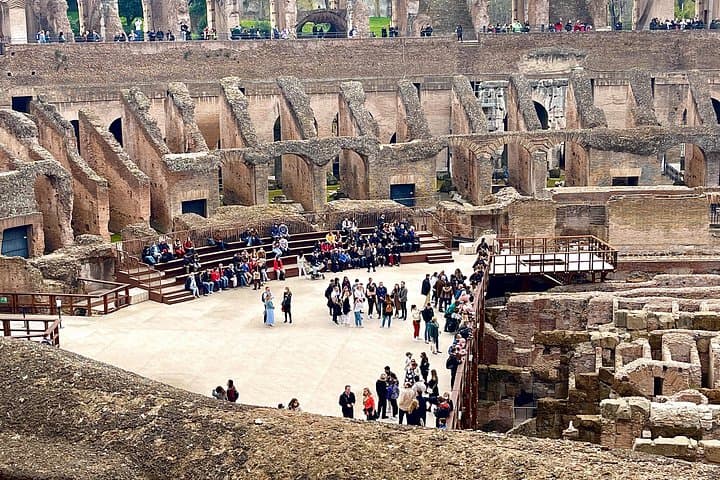 Colosseum, Roman Forum, Palatine Hill Group Official Guided Tour and Tickets