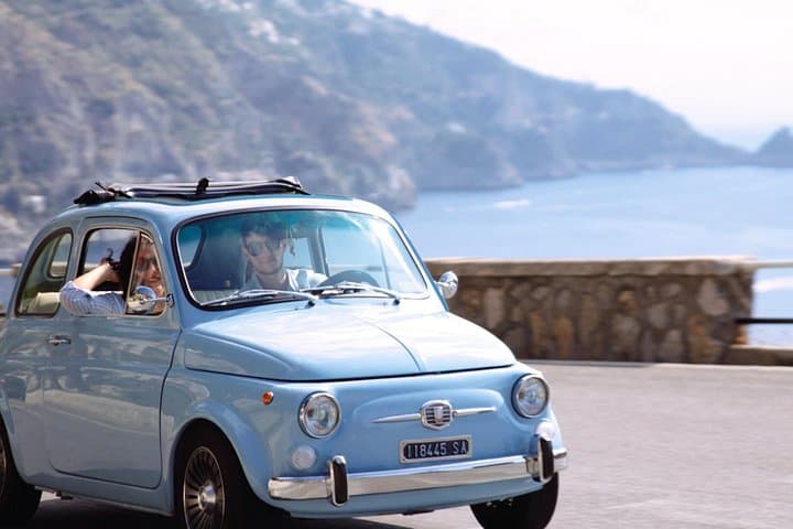 Private Tour in Vintage Fiat 500 from Salerno to Amalfi