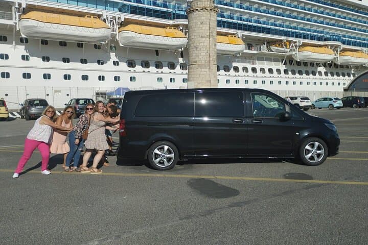 Pre-cruise Private Tour Visit Rome Major Attractions Civitavecchia Port Drop Off