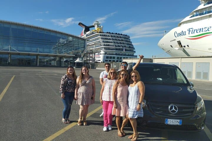 Pre-cruise Private Tour Visit Rome Major Attractions Civitavecchia Port Drop Off