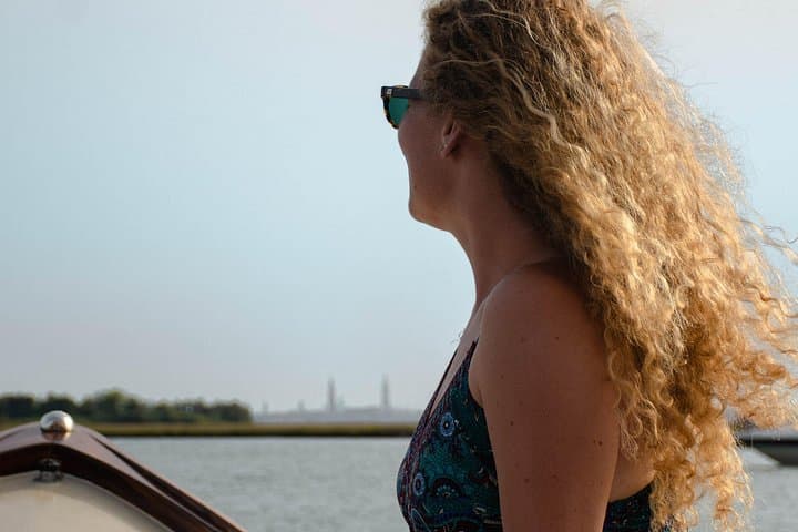 Elena aboard Veneziamare