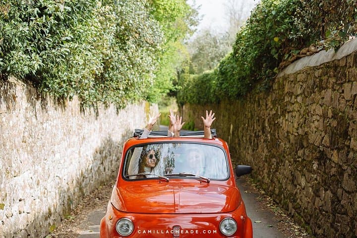 Florence Fiat 500 Wine Tour and Tuscan Lunch at Farm in Chianti