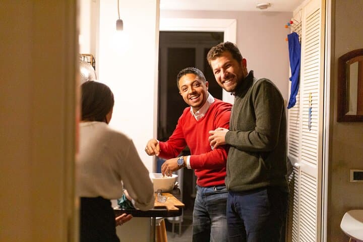 Cooking & eating with Locals in their home kitchen in Rome