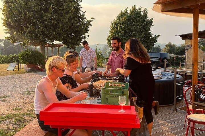 Tasting in a Tuscan Vineyard with transfer from Lucca