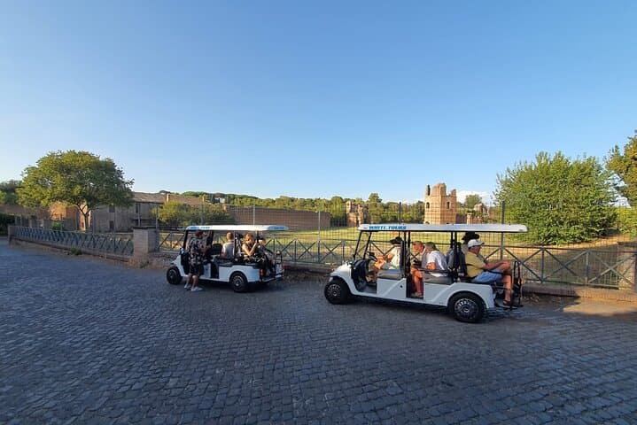 Rome Catacomb & Appian Way Small-Group Tour by Golf Cart