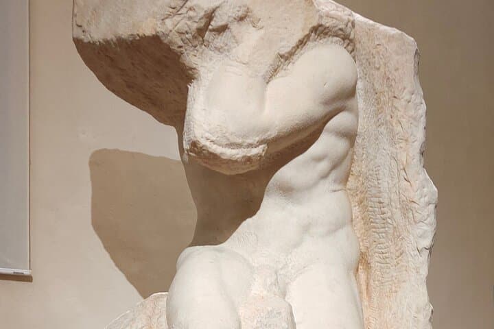The idea inside the block of marble