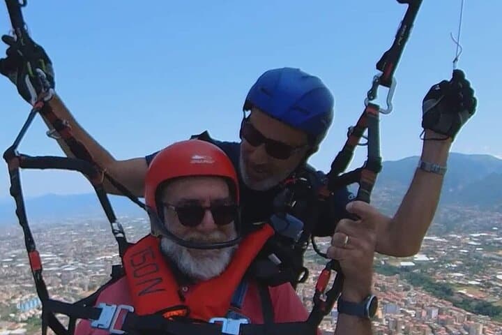 Two-seater paragliding Amalfi and Sorrento Coast Monte Faito