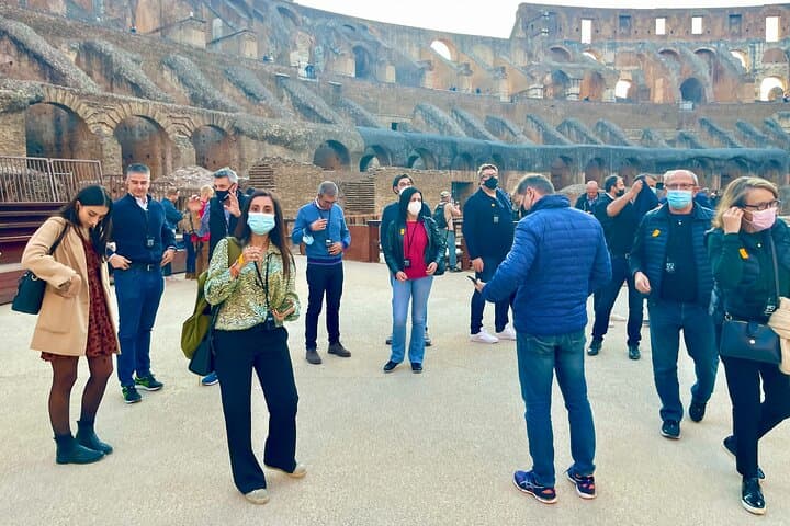 Colosseum Gladiator's Arena & Ancient Rome Group Tour