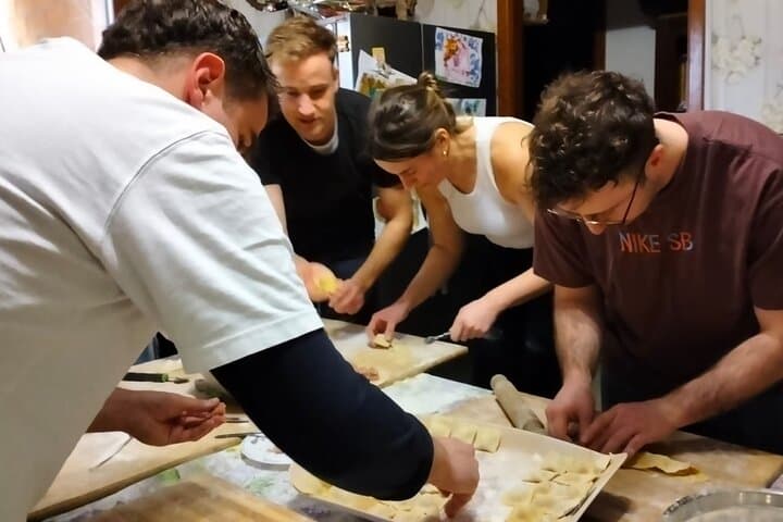 Authentic Bologna Home Cooking Class: Tagliatelle & Tortellini