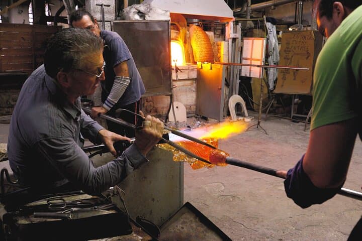 Glass Blowing Live Demo, Showroom visit and Artistic Glass gift!