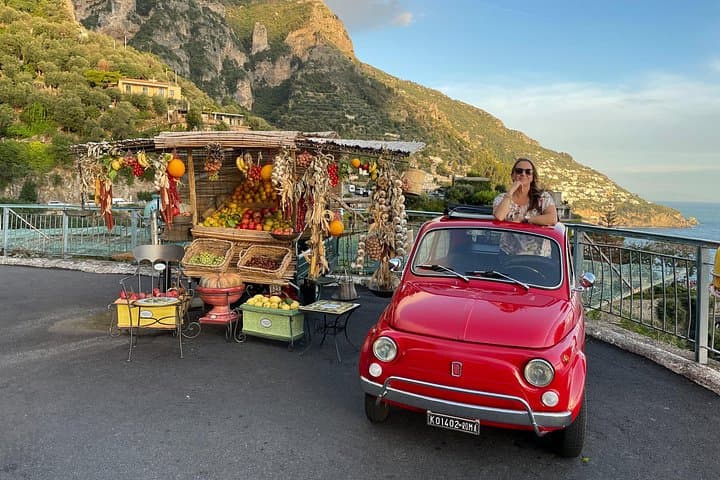 Private Amalfi Coast Vintage Fiat 500 Tour: Positano to Amalfi