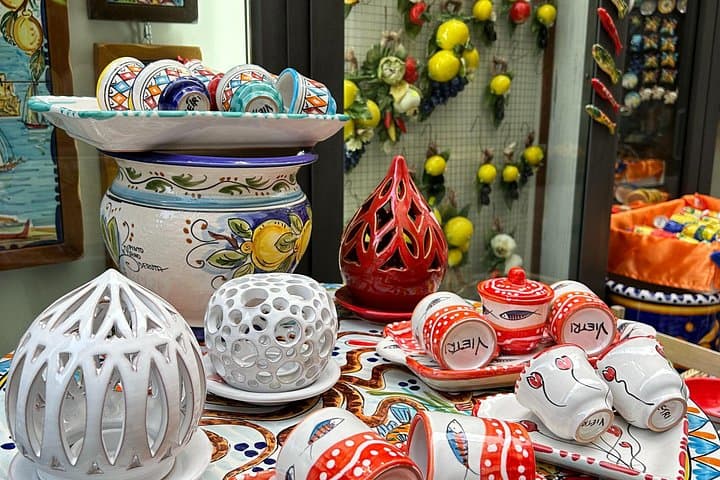 Walking Tour Vietri Sul Mare: ceramics town on the Amalfi Coast