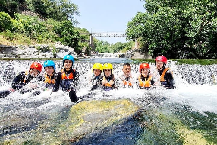 Body Rafting in the Alcantara Gorges