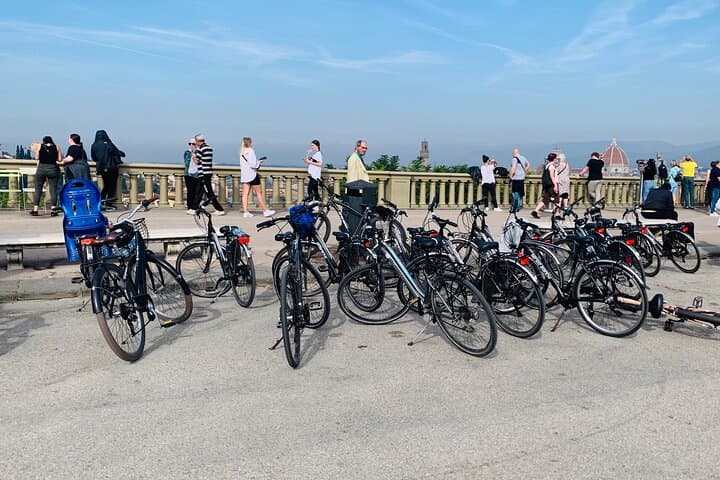 Sunset Bike tour of Florence &Rose Garden & Piazzale Michelangelo