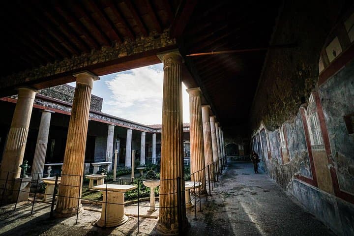 Visit the Pompeii excavations from Positano