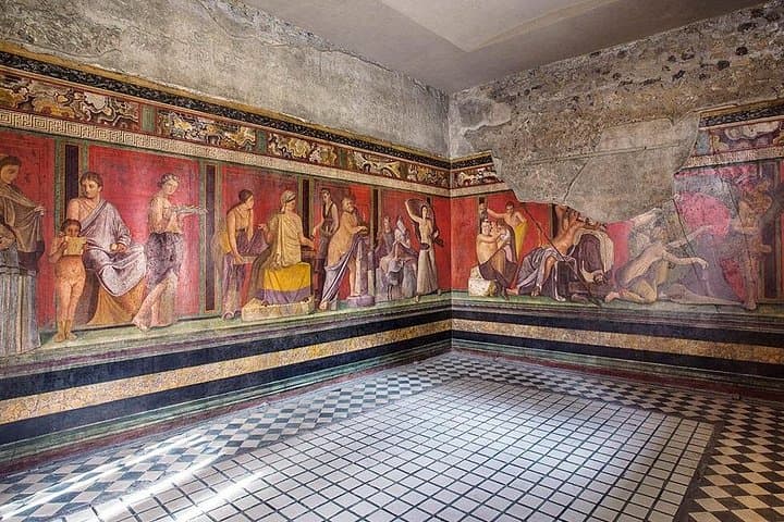 Visit the Pompeii excavations from Positano