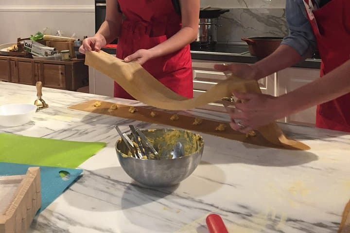 Florence Small-Group Pasta Class Seasonal Ingredients with Wine