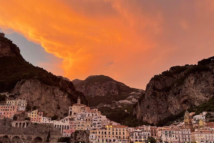 Private Boat Tour at Sunset on the Amalfi Coast