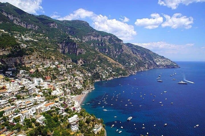Amalfi Coast Sorrento and Pompeii Group Tour from Naples