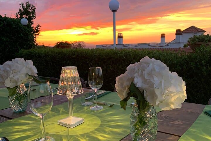 Gourmet Italian Dinner with Views of the Sorrento Coast