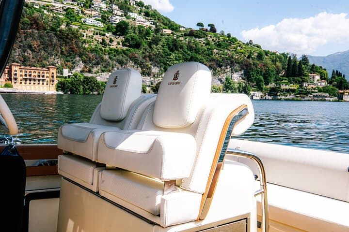 4H Como Lake Cruise drop of Bellagio and Varenna on Tender Yacht