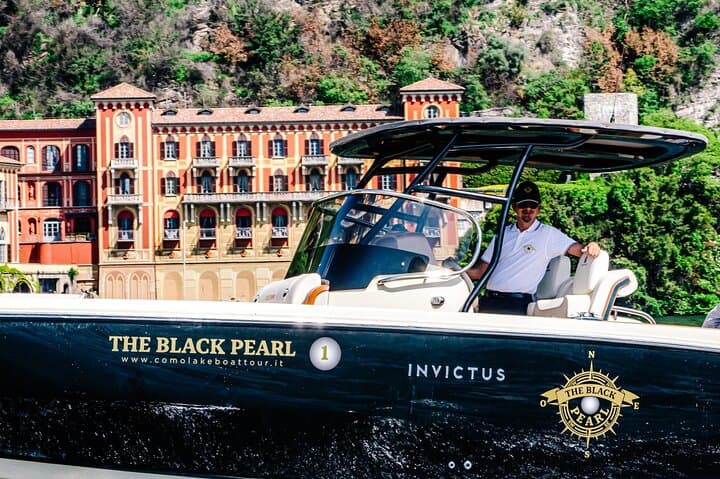 4H Como Lake Cruise drop of Bellagio and Varenna on Tender Yacht