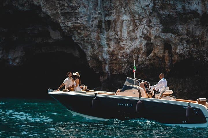 Polignano a Mare: Private Boat Tour with Champagne - 4 hours
