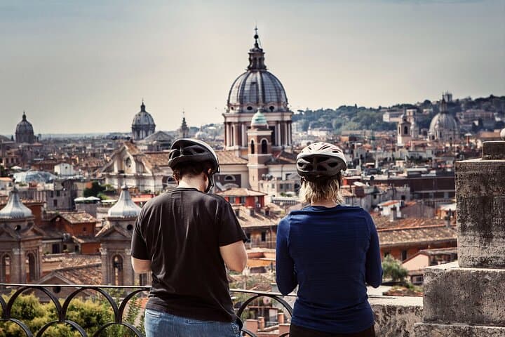 Morning/Afternoon tour: View from Villa Borghese