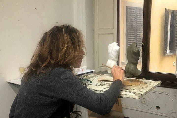 Introduction to Sculpture in Clay Class at The Florence Studio