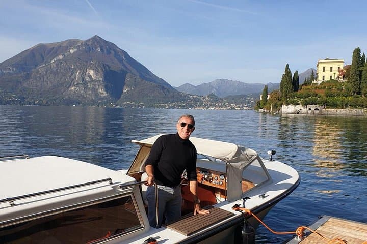 Luxury Private Boat Tour on Lake Como Bellagio & Villa Highlights