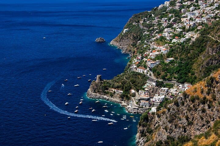 From Positano or Praiano: 2H Private Amalfi Coast speed tour