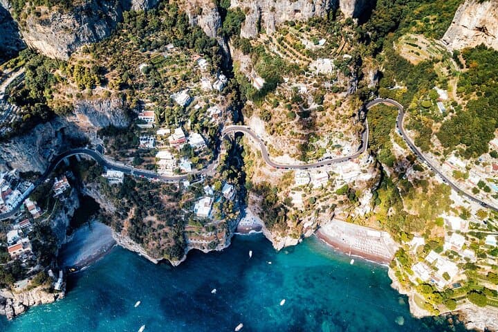 Small Group Amalfi Coast Tour from Sorrento in a Mercedes Van