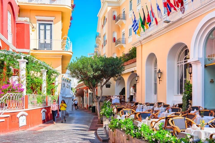 Small Group Tour from Naples to Capri Boat and Land