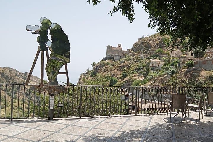 From Taormina Godfather Private Tour Forza D'Agrò and Savoca