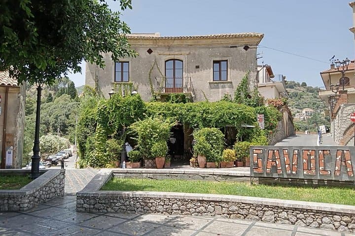 From Taormina Godfather Private Tour Forza D'Agrò and Savoca