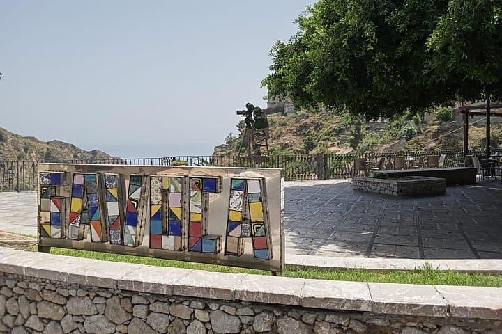 From Taormina Godfather Private Tour Forza D'Agrò and Savoca