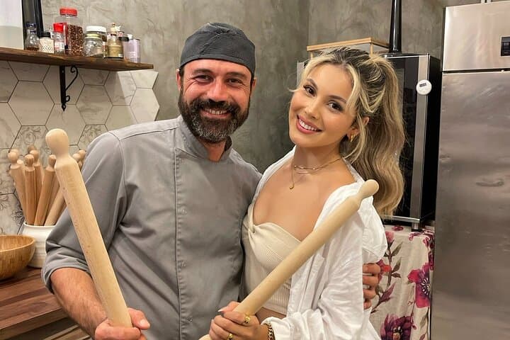 Private Super Fun Pasta and Gelato Making Near the Vatican
