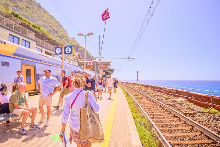 Cinque Terre Sea Park with Limoncino Tasting Day Trip from Milan