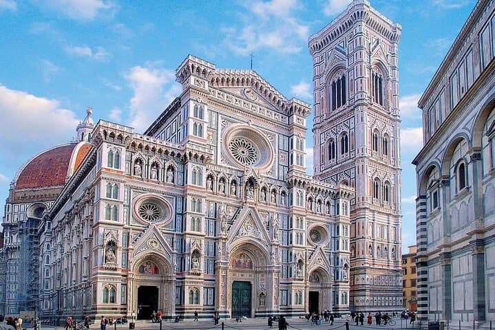Florence panoramic view Giotto's Bell Tower and Cathedral Ticket