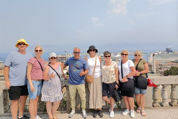 Messina Tour Taormina - Castelmola with cannoli and Sicilian granite