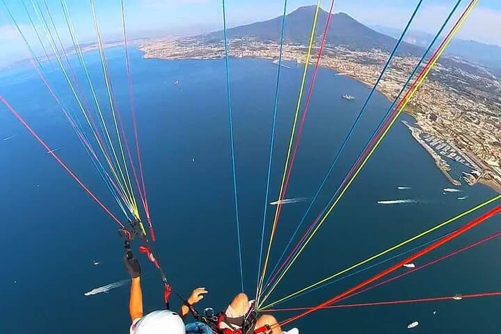 Two-seater paragliding Amalfi and Sorrento Coast Monte Faito
