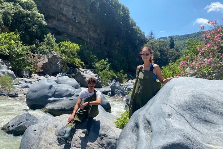 Guided River Trekking to the Alcantara Gorge