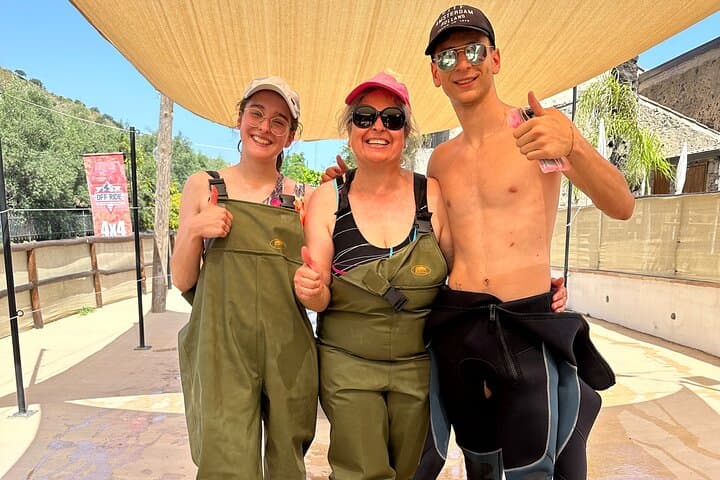 Guided River Trekking to the Alcantara Gorge