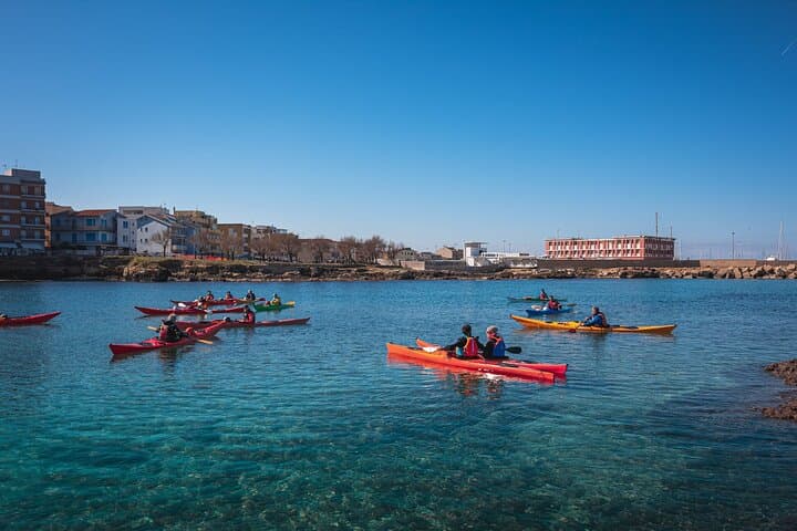 Guided Kayaking Excursion in Porto Torres