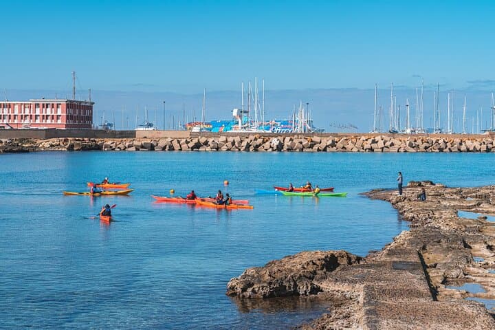 Guided Kayaking Excursion in Porto Torres