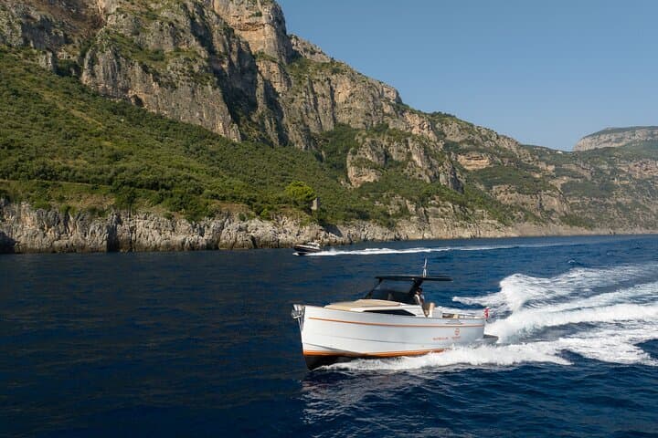 Sorrento to Capri private Tour by a luxury boat