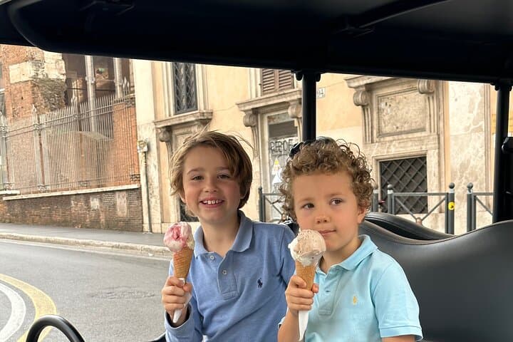 Rome Full Day Private Golf Cart Tour with Hotel Pickup 6 hours
