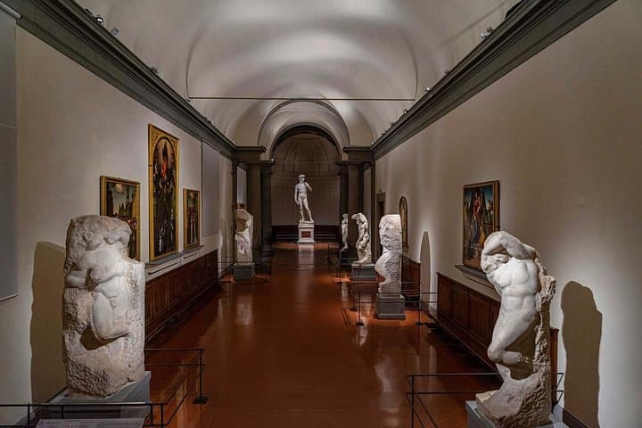 Guided Gallery Art Tour in Accademia of Florence + Ebook